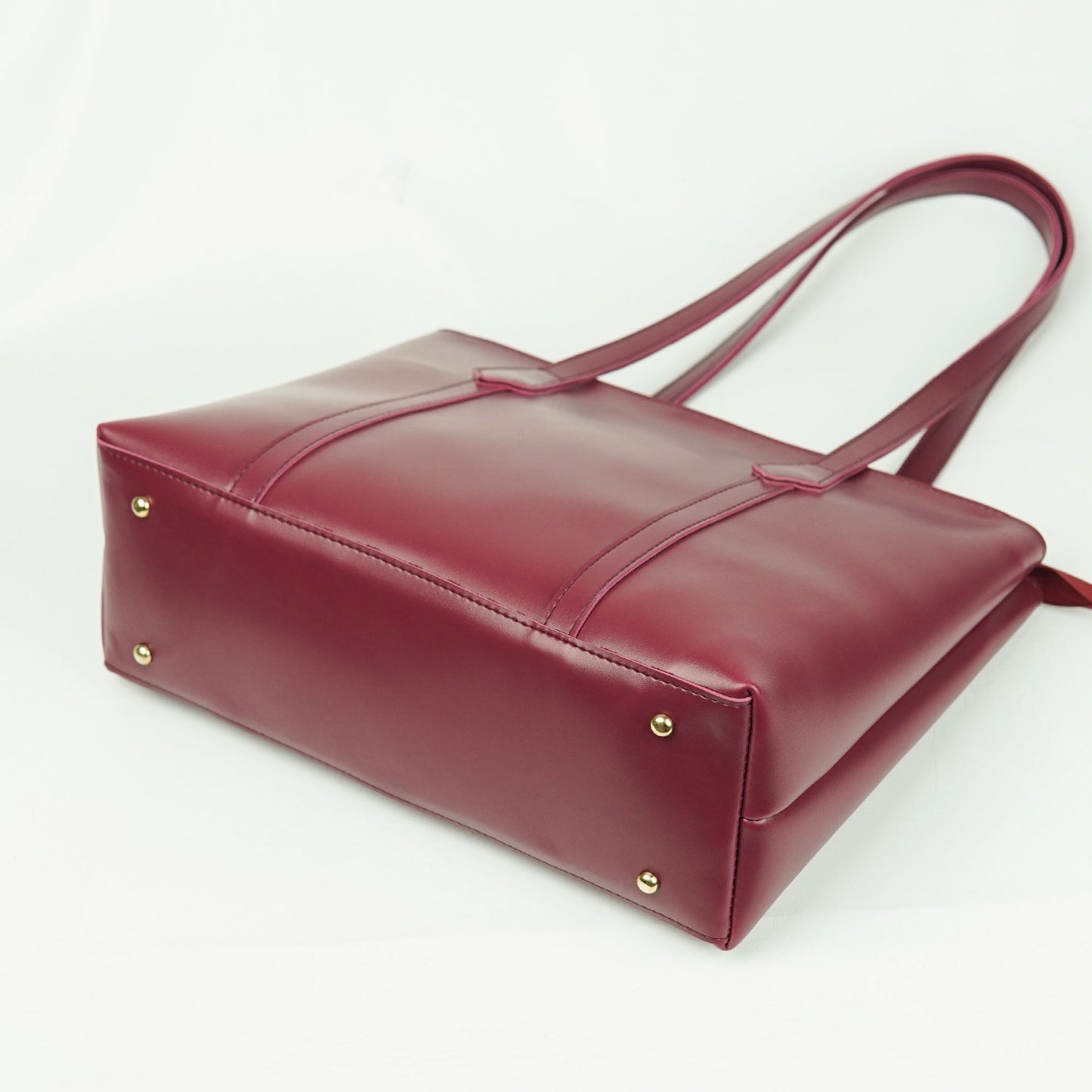 Semi Tote Bag Maroon