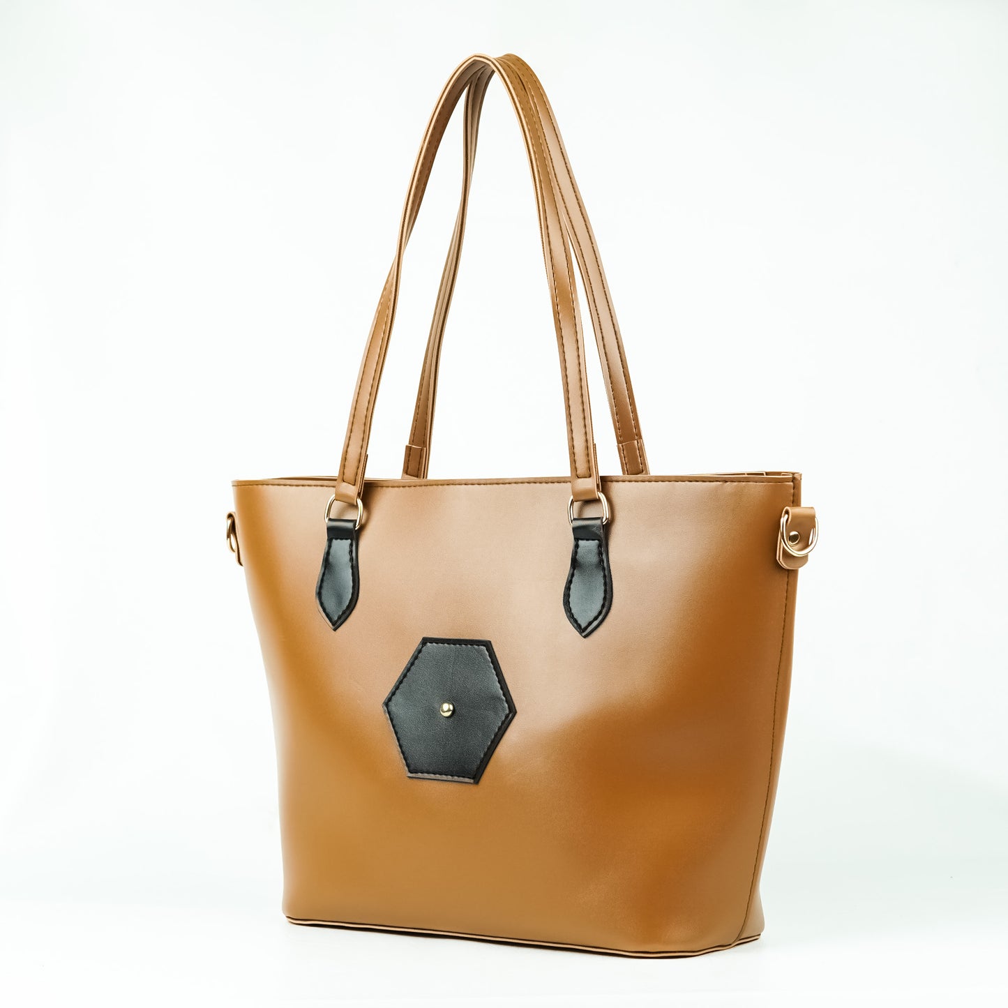 Polene Shoulder Bag Set of 2 Brown