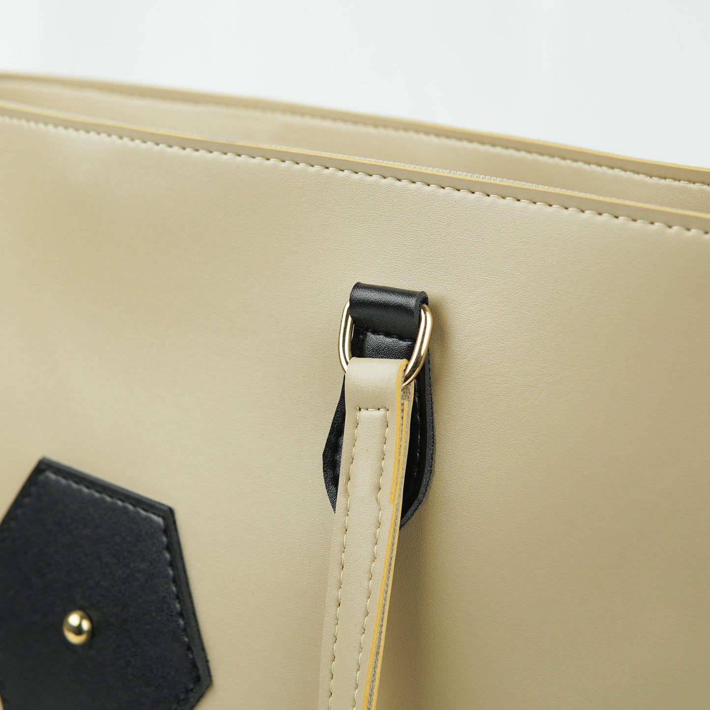 Polene Shoulder Bag Set of 2 Beige