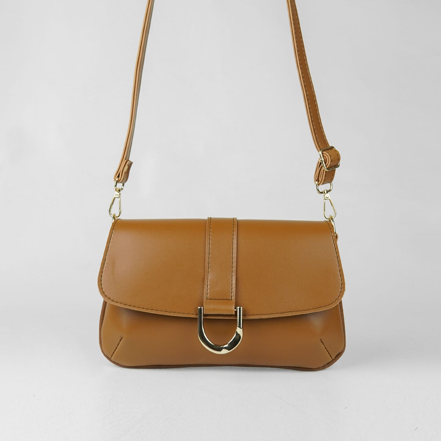 Sezane Crossbody Bag Brown