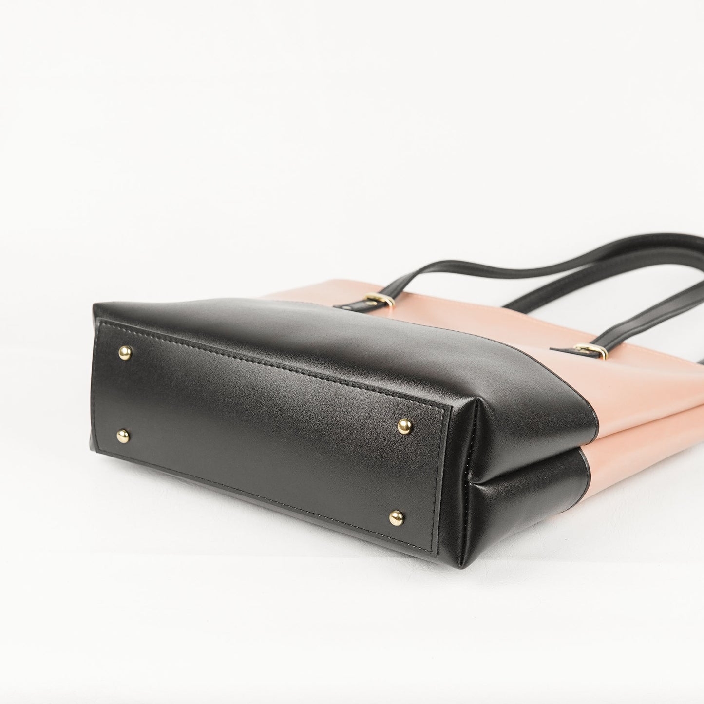 Berry Tote Bag set of 2 Peach & Black