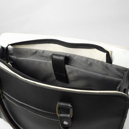 Alexa Tote Bag White & Black