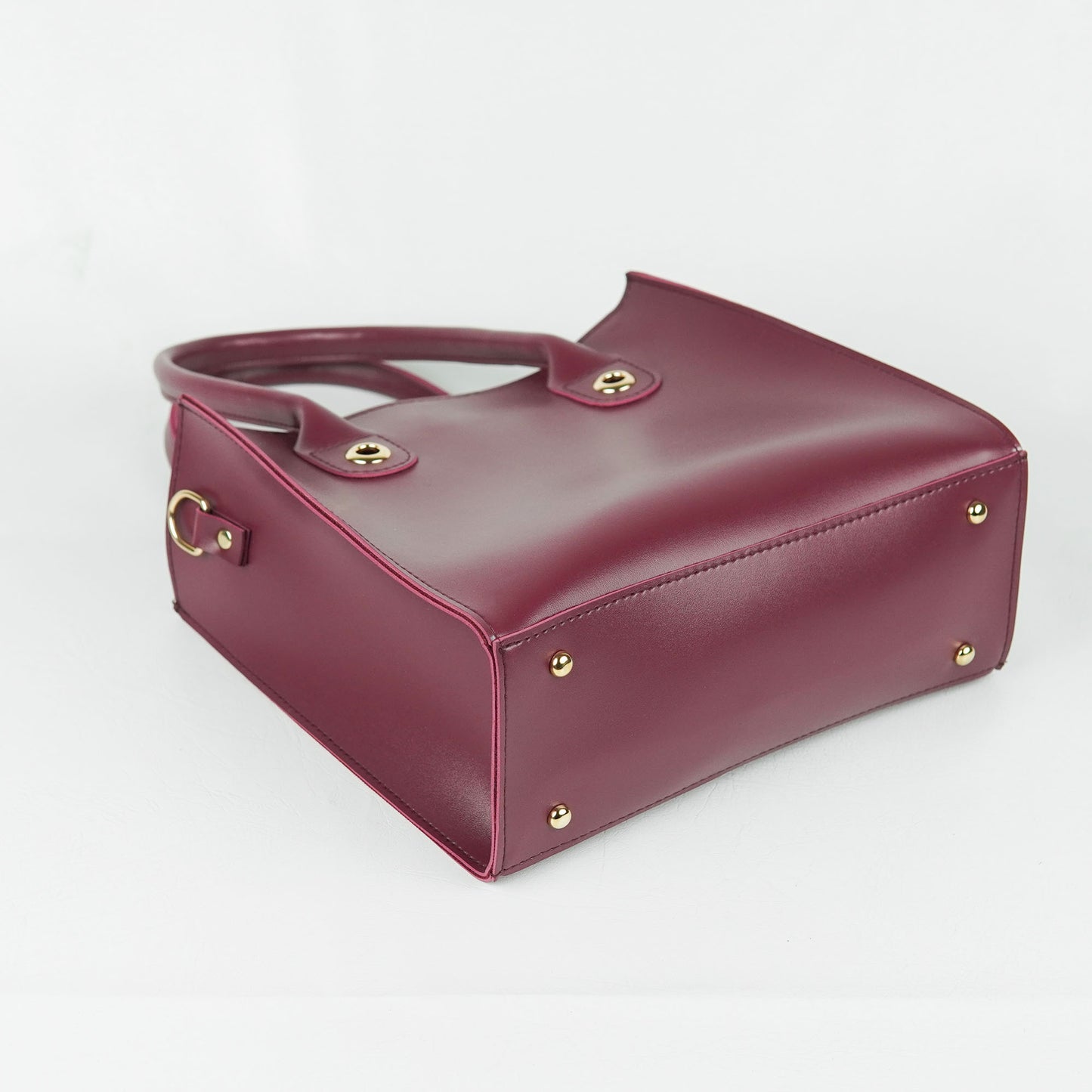 Box Bag Maroon