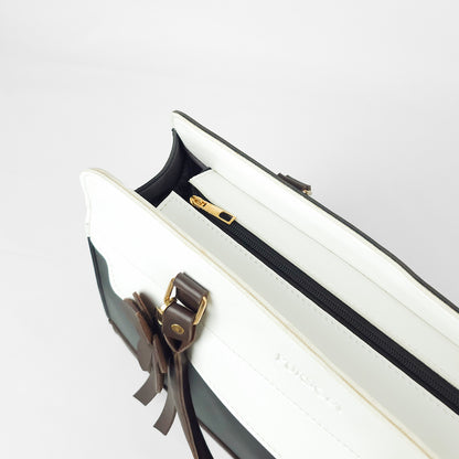 Alexa Tote Bag White & Black