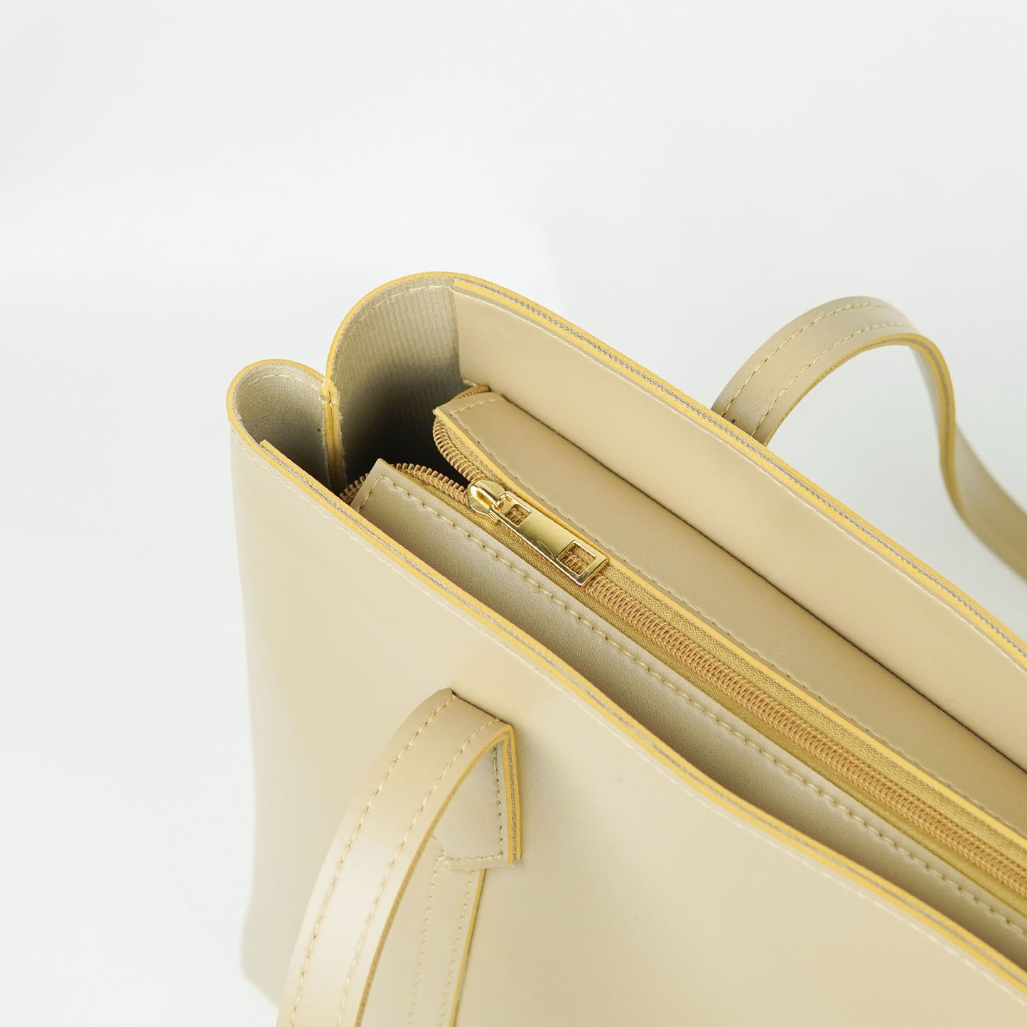 Semi Tote Bag Beige