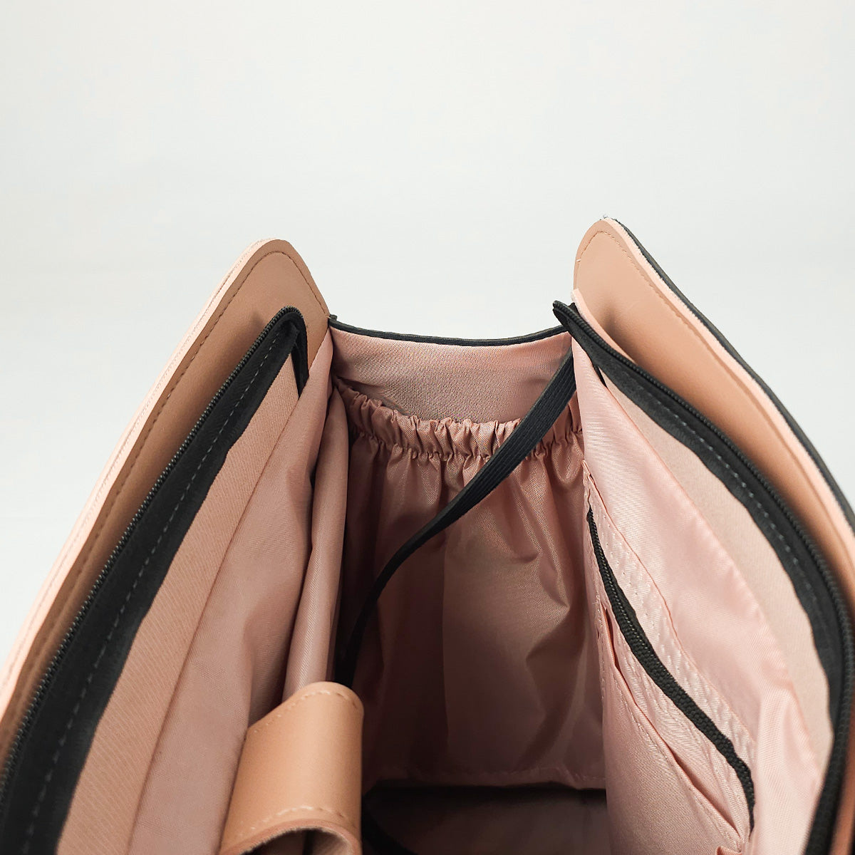 Alexa Tote Bag Peach & Black
