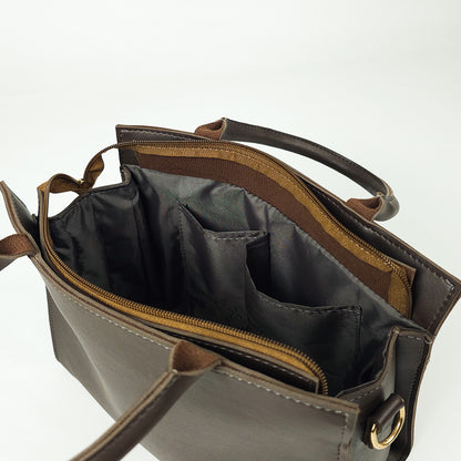 Downtown Shoulder Bag - Brown