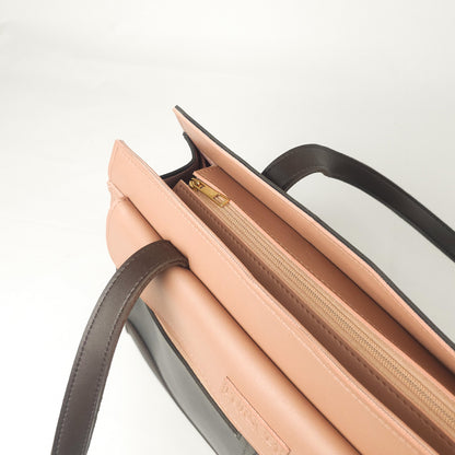 Dual-Tone Professional Shoulder Bag