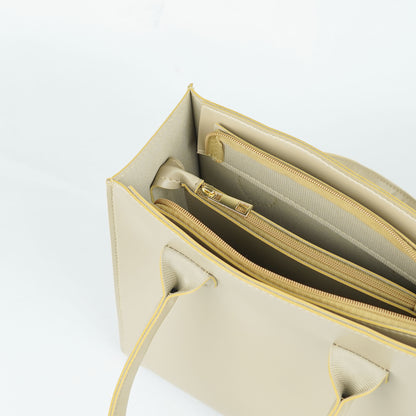 Box Bag Beige