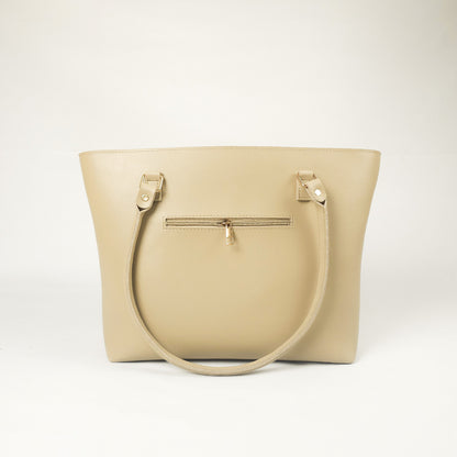 Core Work Tote – Beige