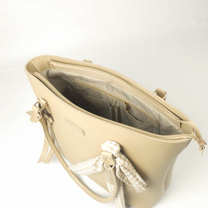 Core Work Tote – Beige