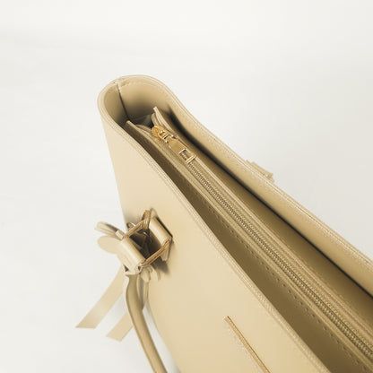 Core Work Tote – Beige