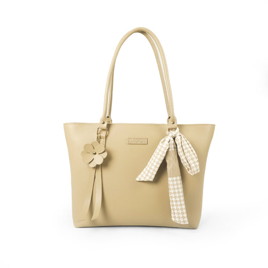 Core Work Tote – Beige