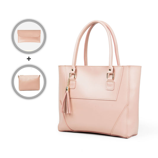 Flora Bag set of 3 Peach