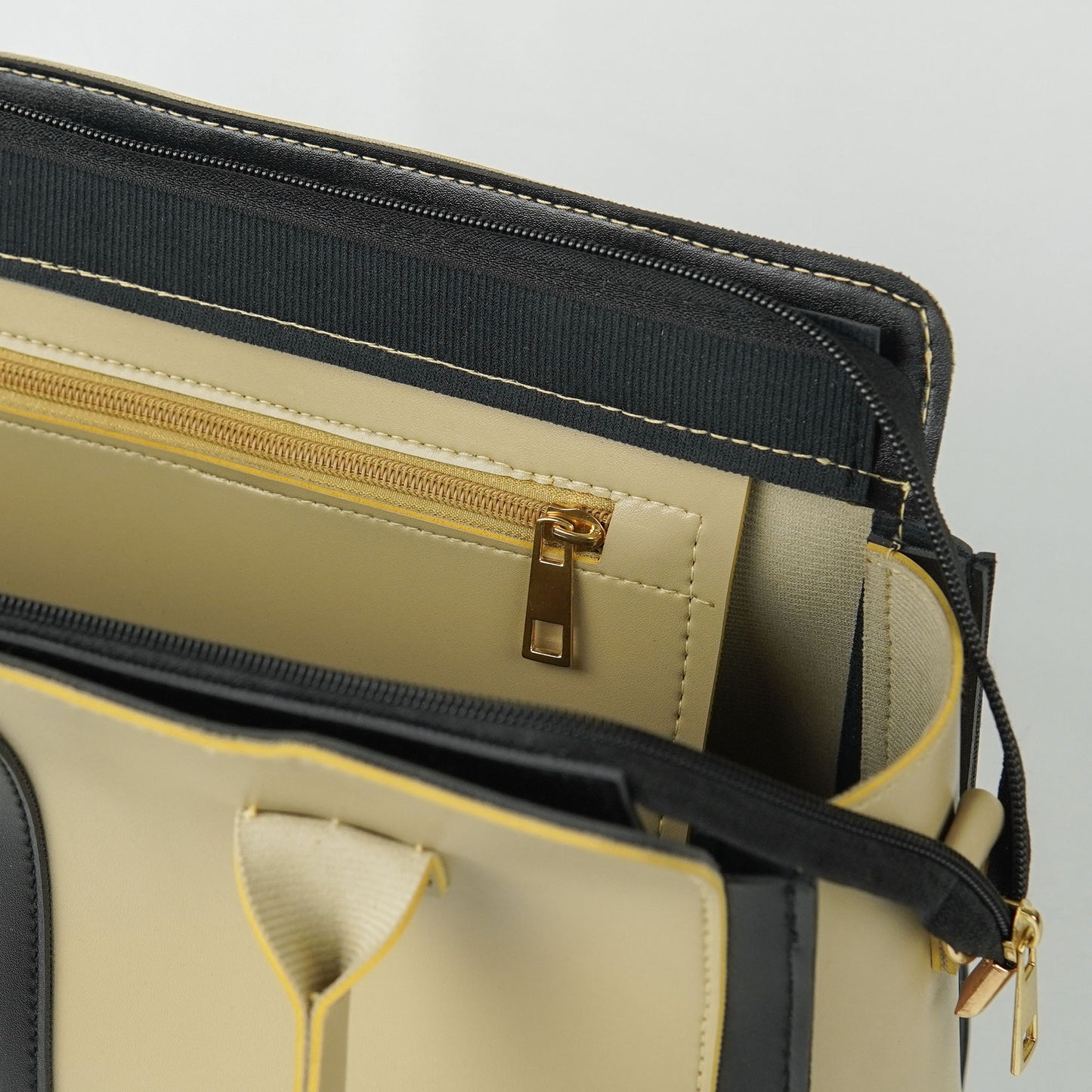 Zitti Bag Beige & Black