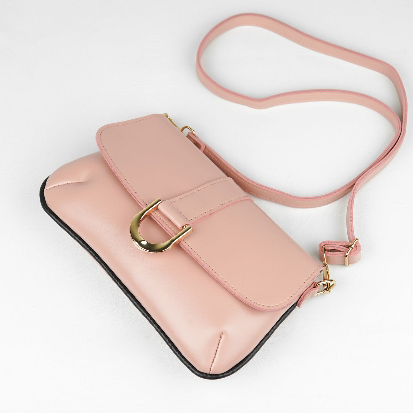 Sezane Crossbody Bag Peach