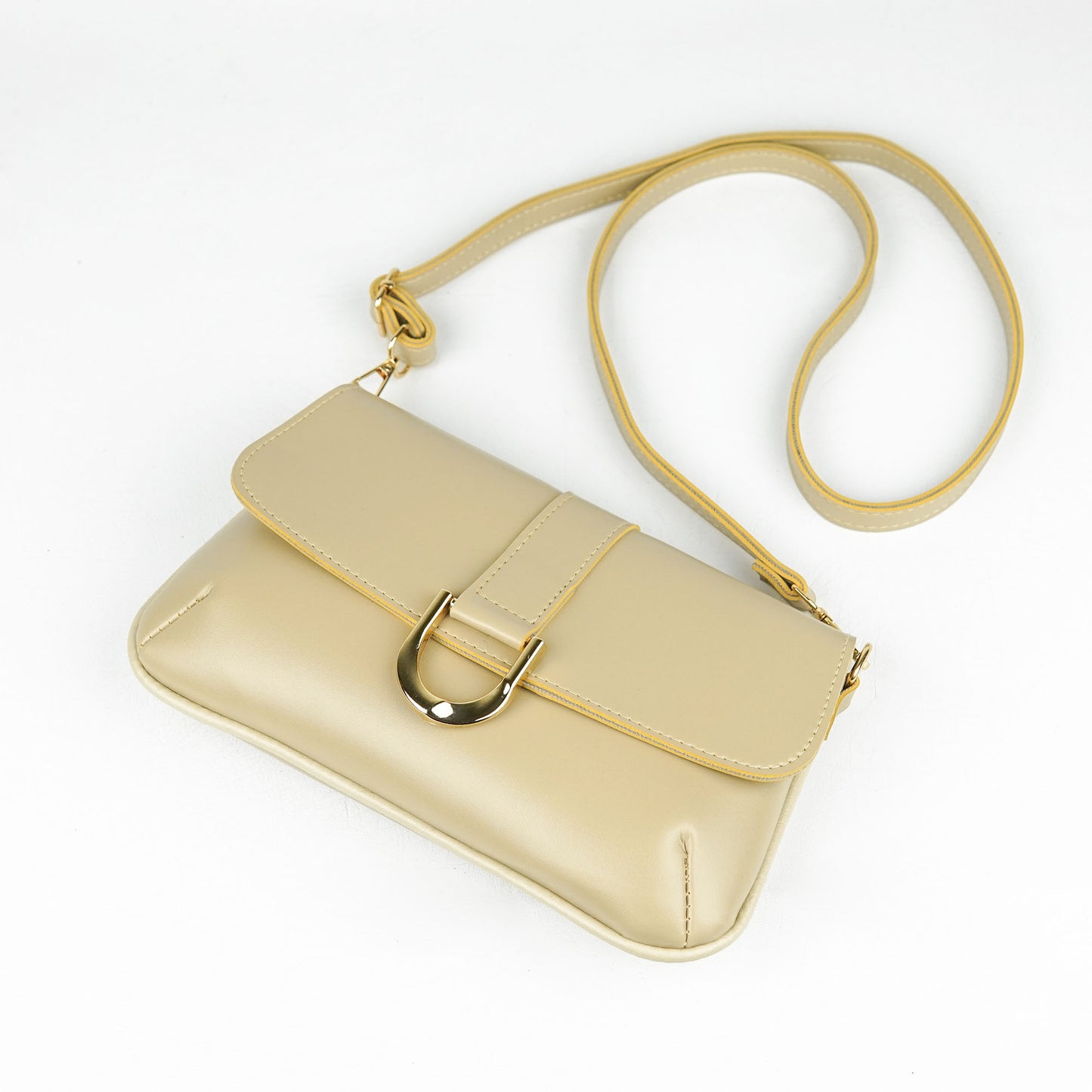 Sezane Crossbody Bag Beige