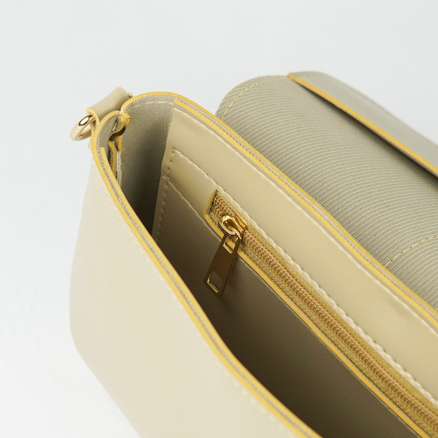 Sezane Crossbody Bag Beige