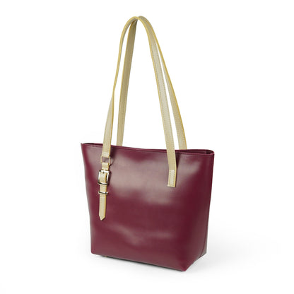 Paseo Tote Bag Maroon