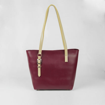 Paseo Tote Bag Maroon