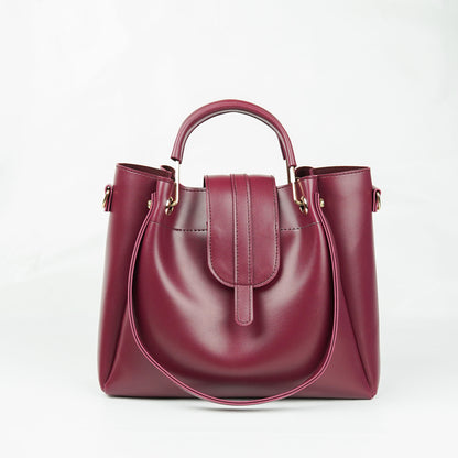 Italy Bag Set of 3 Maroon