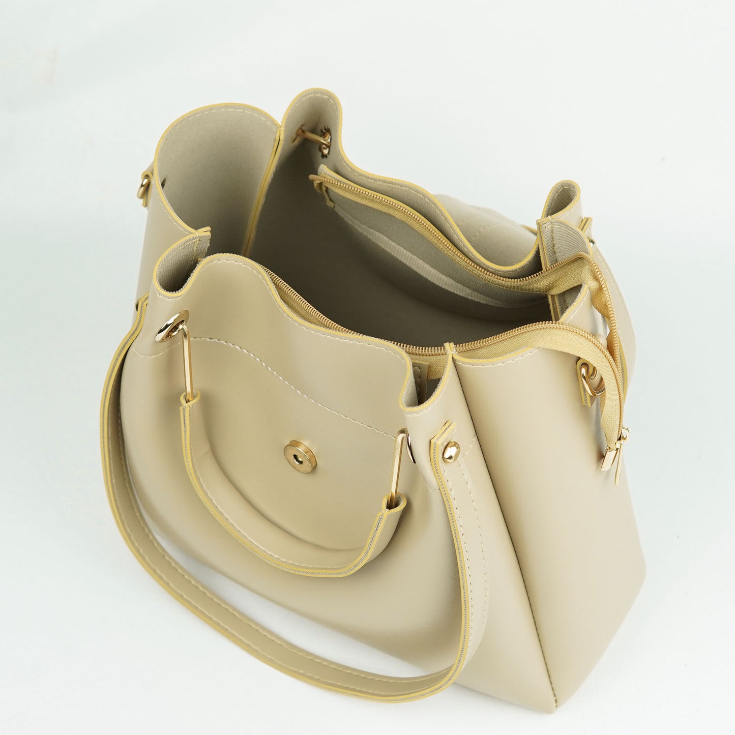 Italy Bag Set of 3 Beige