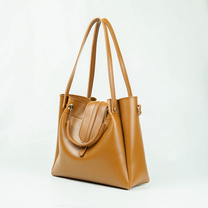 Italy Bag Set of 3 Brown