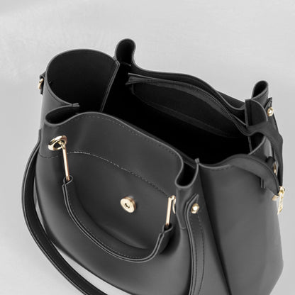 Italy Bag Set of 3 Black