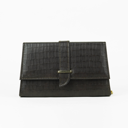 Alexa Crossbody Bag Brown
