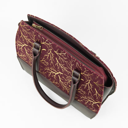 Alice Canva Bag Maroon