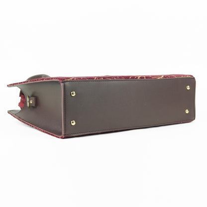 Canvas Tote Maroon