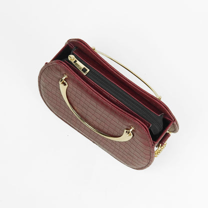 Apple Premium Bag Crocodile Maroon