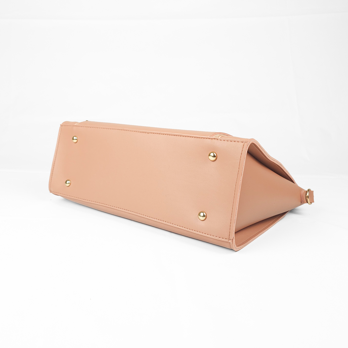 Aria Multi-Pocket Shoulder Tote - Peach