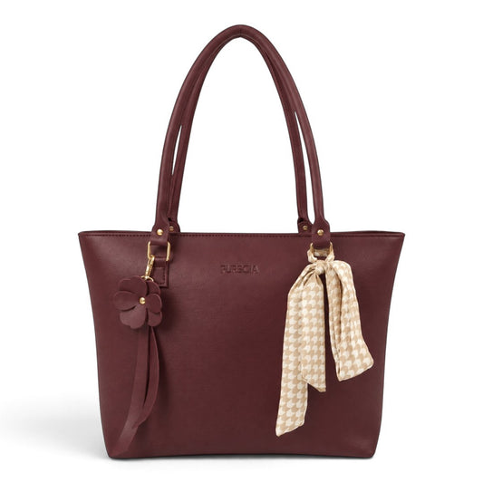 Core Work Tote – Maroon