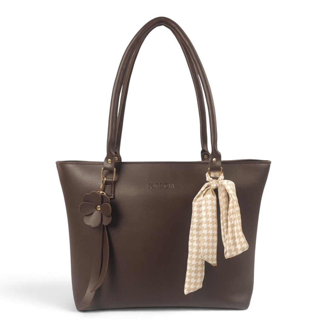 Core Work Tote – Brown