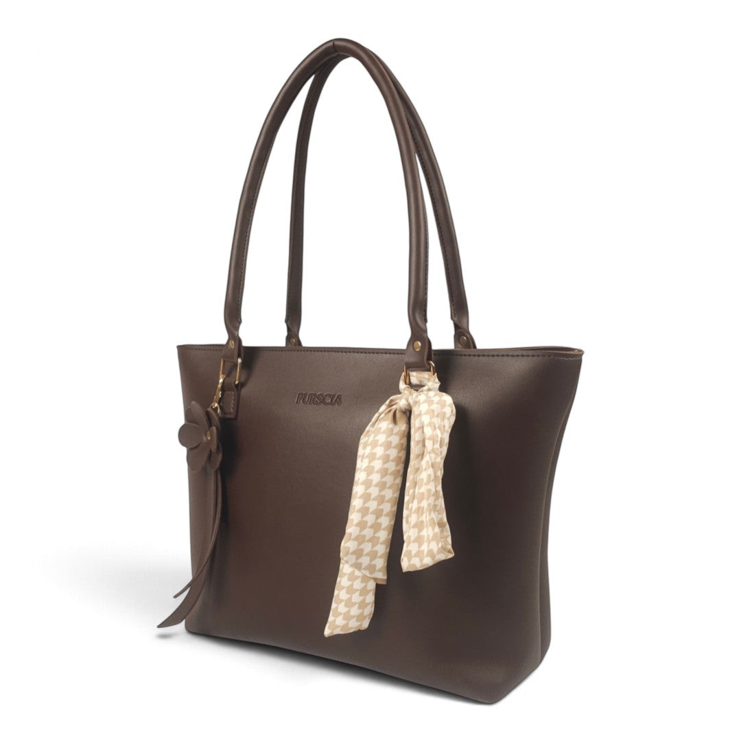 Core Work Tote – Brown