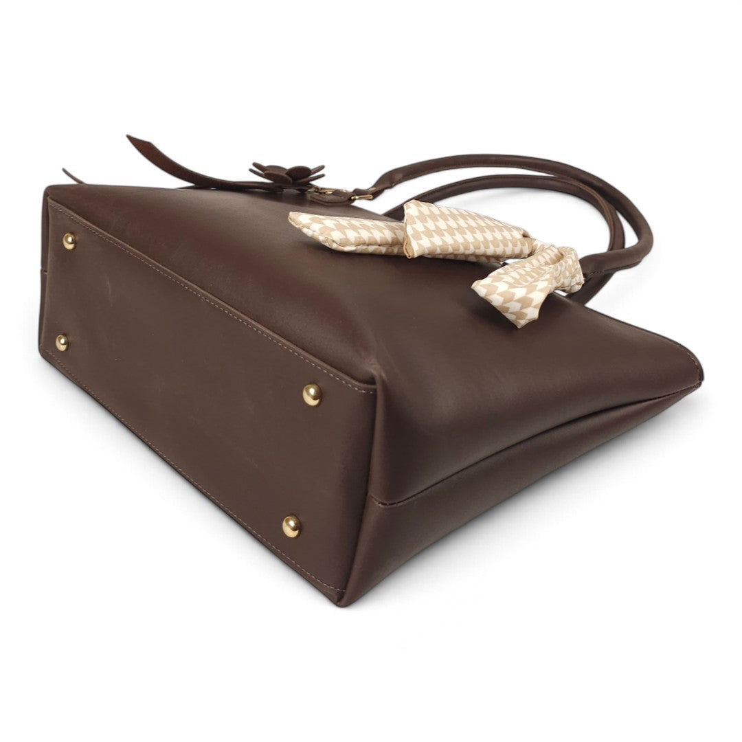 Core Work Tote – Brown